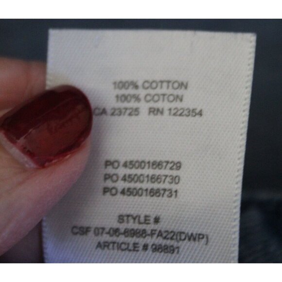 Aritzia Wilfred Free Womens Wide Leg Jeans Size 2 Blue Pleated Baggy - Picture 6 of 6